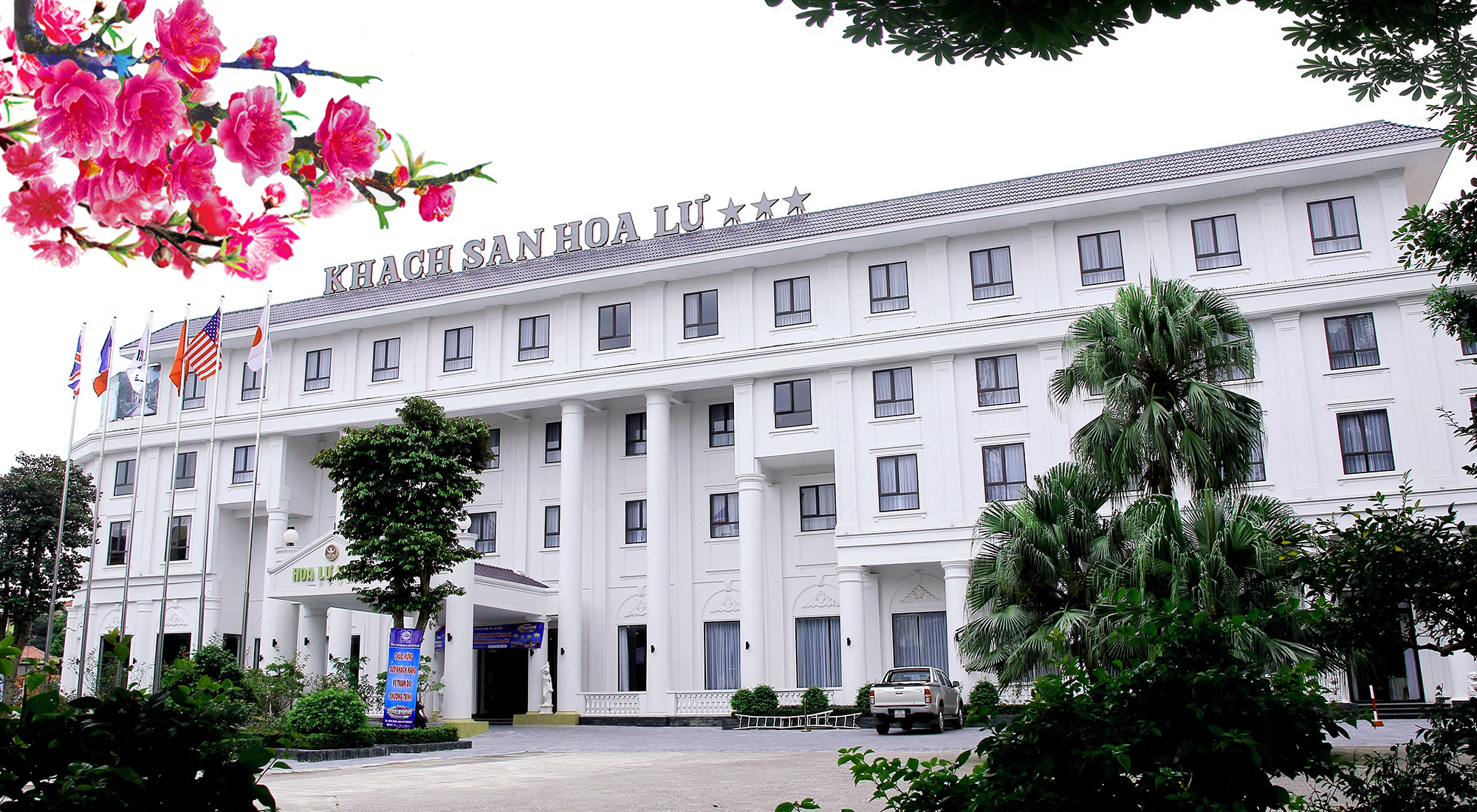 Khách sạn Hoa Lư 3*1 Trần Hưng Đạo, Trung tâm Tp. Ninh Bình, tỉnh Ninh Bình
