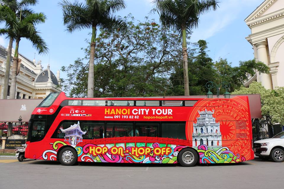 Hop on – Hop off Hà Nội City Tour chính thức khai trương