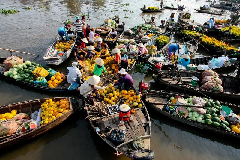 Trải nghiệm du thuyền thưởng ngoạn sông nước Mê Kông 3N2Đ: Hà Nội – Cần Thơ – Sa Đéc – Cái Bè