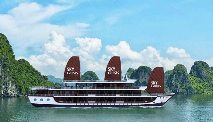 Du thuyền Sky Cruises 5* Lan Hạ
